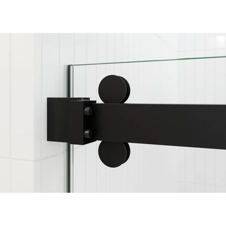 Polaris 60 in. x 78 in. Fully Frameless Sliding Bypass Shower Door