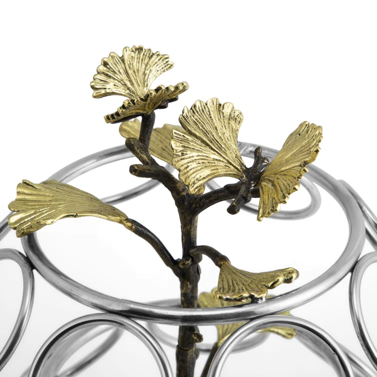 Butterfly Ginkgo Stainless Steel & Brass K-Cup Carousel