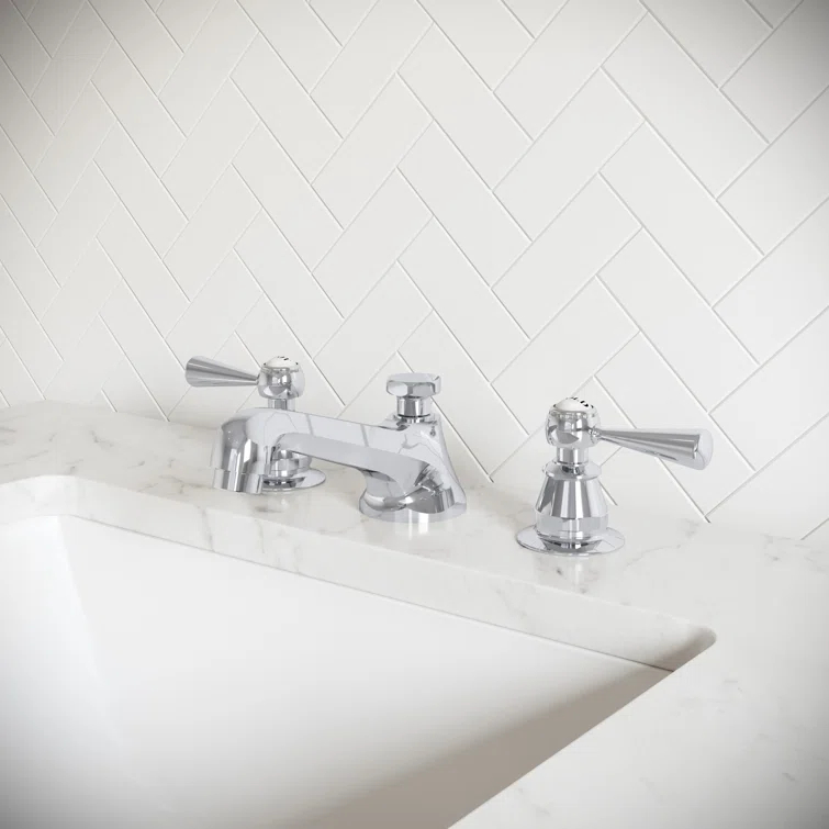 Carlson Widespread 2-handle Bathroom Faucet with Drain Assembly