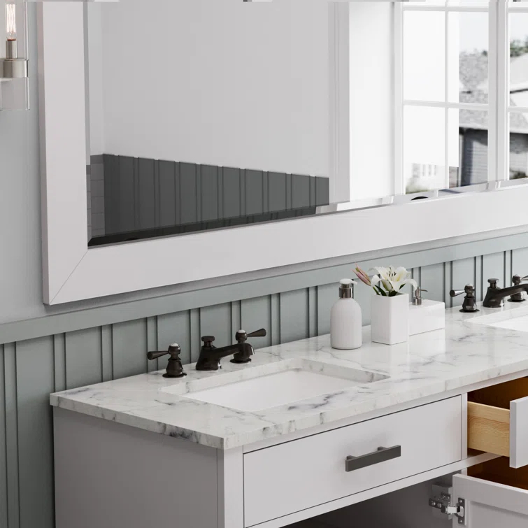 Carlson Widespread Bathroom Faucet with Drain Assembly