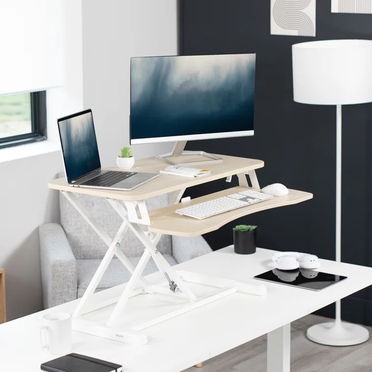 VIVO Height Adjustable Standing Desk Converter (DESK-V000K Series)