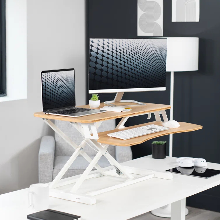 VIVO Height Adjustable Standing Desk Converter (DESK-V000K Series)