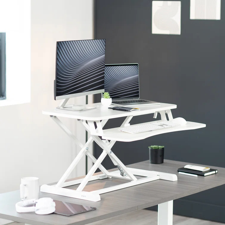 VIVO Height Adjustable Standing Desk Converter (DESK-V000K Series)