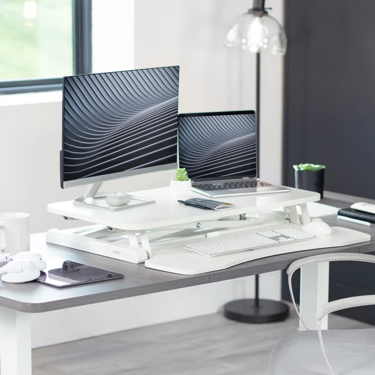 VIVO Height Adjustable Standing Desk Converter (DESK-V000K Series)
