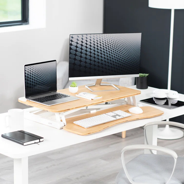 VIVO Height Adjustable Standing Desk Converter (DESK-V000K Series)