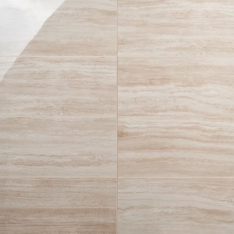 Roswell 11.72 in. x 23.69 in. Polished Porcelain Floor and Wall Tile (15.5 Sq. Ft. / Case)