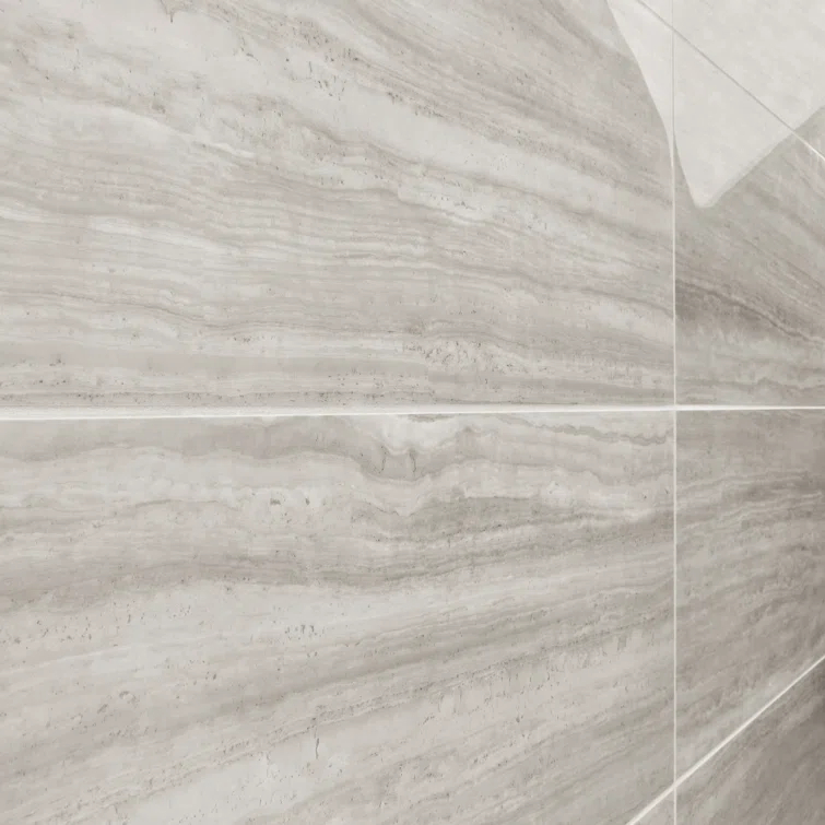 Roswell 11.72 in. x 23.69 in. Polished Porcelain Floor and Wall Tile (15.5 Sq. Ft. / Case)