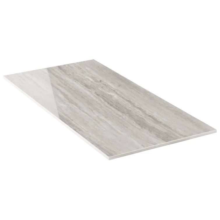 Roswell 11.72 in. x 23.69 in. Polished Porcelain Floor and Wall Tile (15.5 Sq. Ft. / Case)