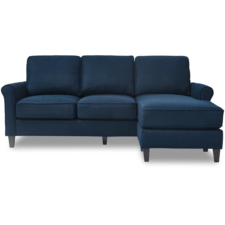 Serta Harmon Upholstered Reversible Sectional Sofa and Chaise