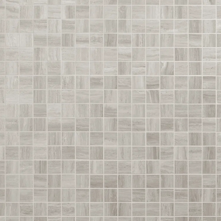 Roswell 12" x 12" Porcelain Mosaic Sheet Wall & Floor Tile (0.96 Sq. Ft. / Each)