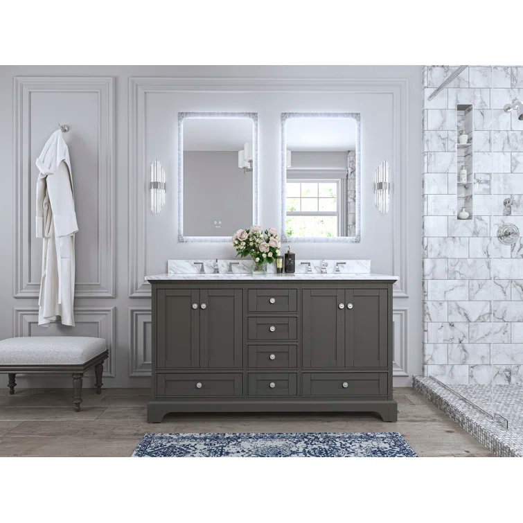 Varna 60'' Double Bathroom Vanity
