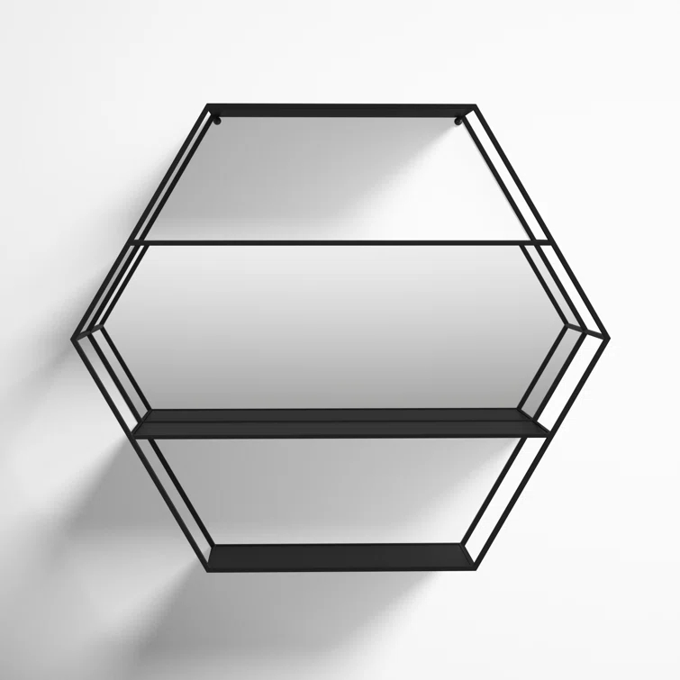 Celestia 3 Piece Hexagon Accent Shelf