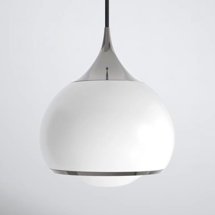 Kegan Single Light Glass Dimmable Pendant