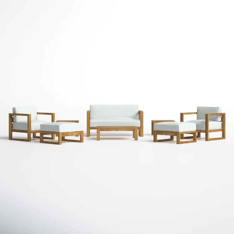 Cambridge 8 Piece Outdoor Patio Teak Set