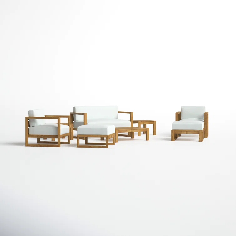 Cambridge 8 Piece Outdoor Patio Teak Set