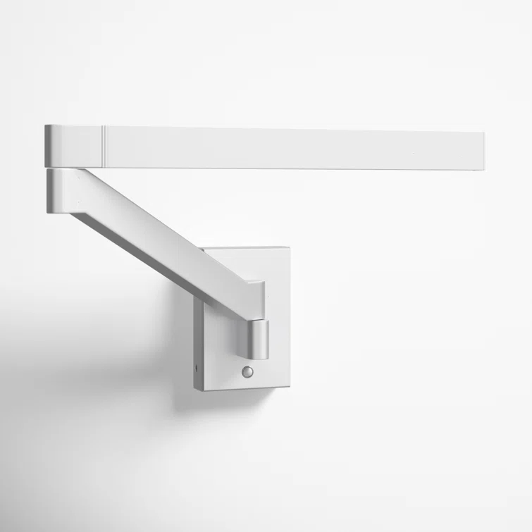 Joziah Single Light Aluminum Dimmable LED Swing Arm Sconce