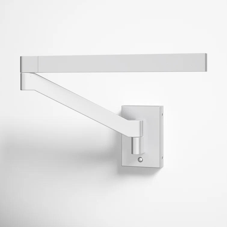 Joziah Single Light Aluminum Dimmable LED Swing Arm Sconce