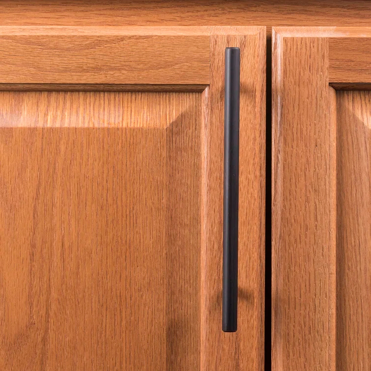 Bar Pull Kitchen Cabinet Handles, Solid Core Drawer Pulls for Cabinet Doors, 6-5/16" (160mm)