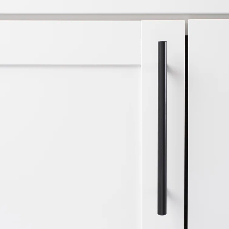 Bar Pull Kitchen Cabinet Handles, Solid Core Drawer Pulls for Cabinet Doors, 6-5/16" (160mm)