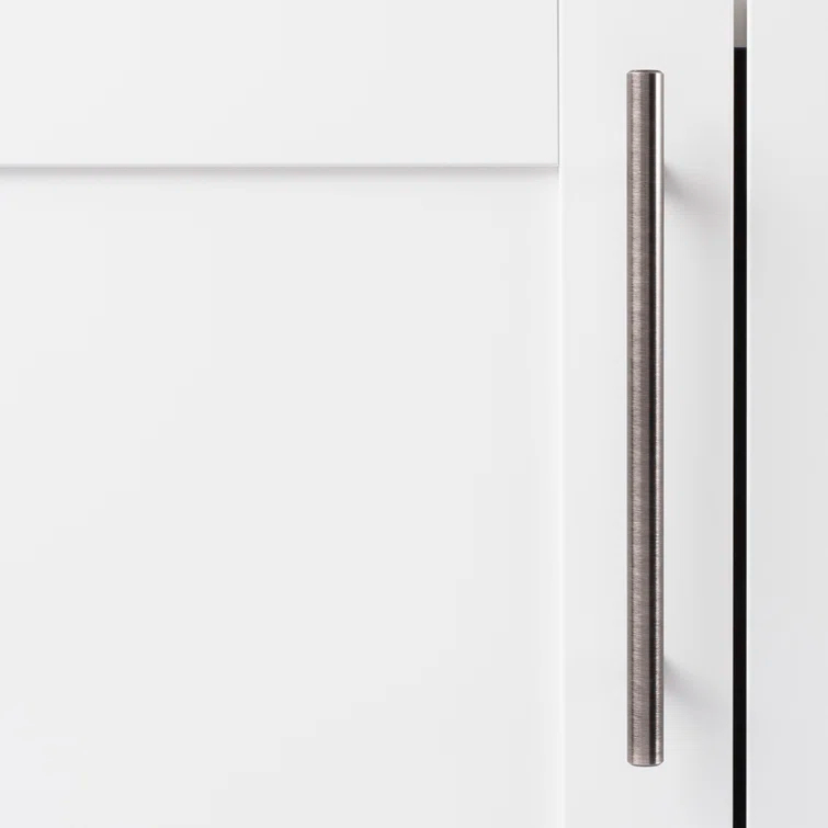 Bar Pull Kitchen Cabinet Handles, Solid Core Drawer Pulls for Cabinet Doors, 6-5/16" (160mm)