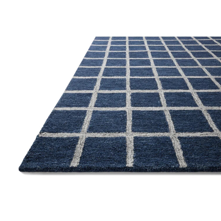 Chris Loves Julia x Loloi Polly Navy / Silver Area Rug