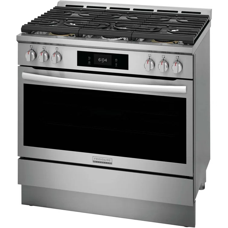 Frigidaire Gallery Frigidaire Gallery 30" 4.6 Cubic Feet Smart Dual Fuel Free Standing Range with 6 Burners GCFD3661AF