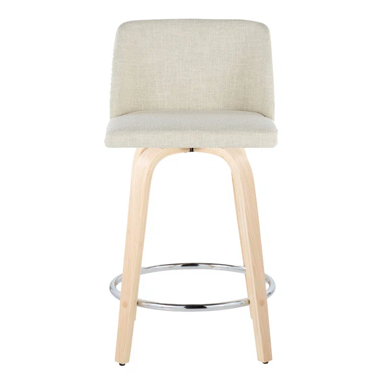 Swivel Upholstered Counter Stool