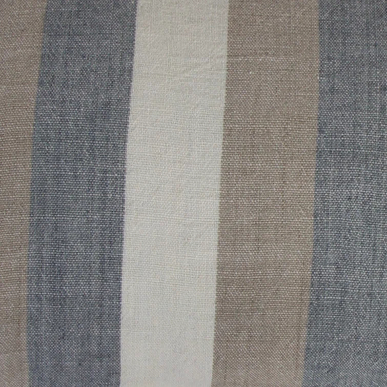Monterey Striped Linen Throw Pillow