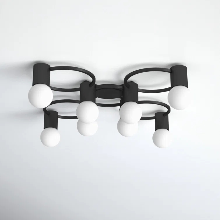 Nique 8 Light Flush Mount