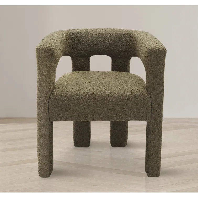 Marcella Boucle Dining Armchair