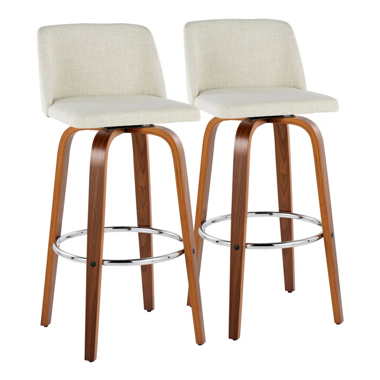 Swivel Upholstered Counter Stool