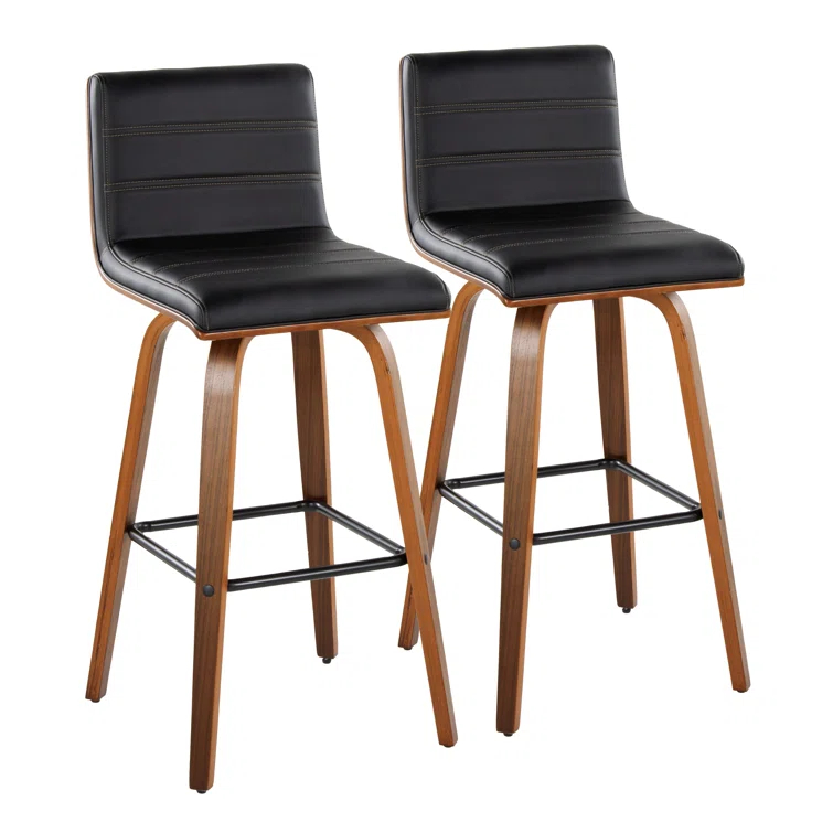 Swivel Upholstered Counter Stool