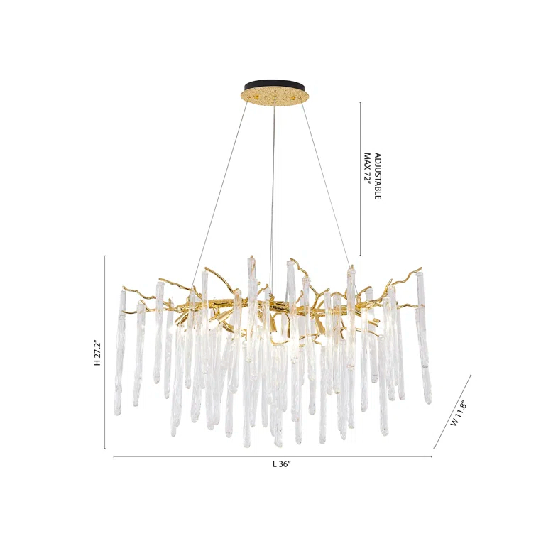 12 - Light Chandelier