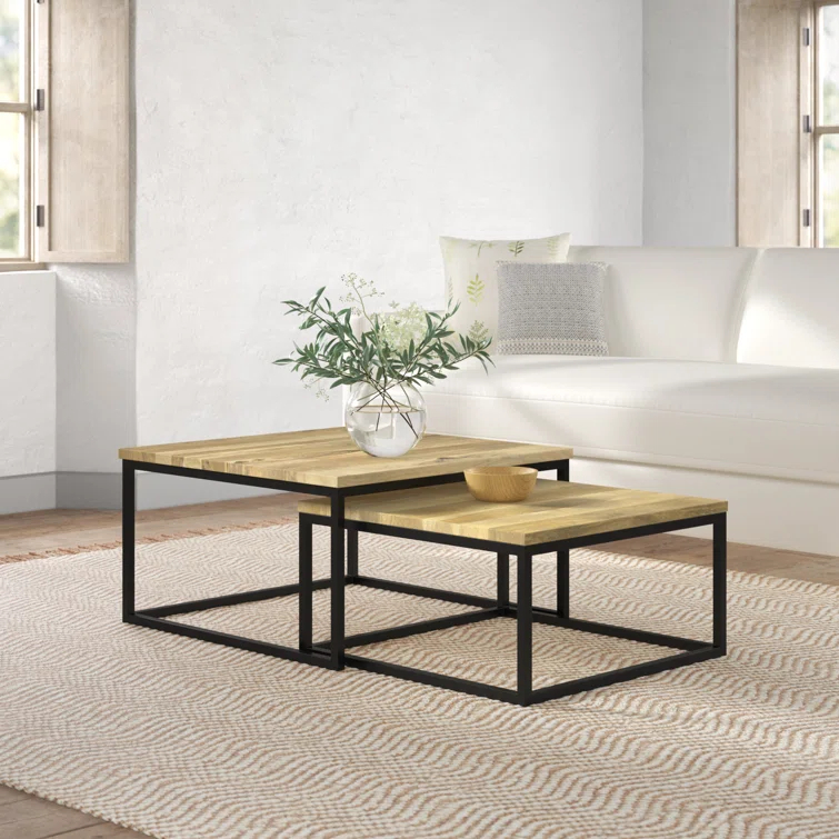 Dashiell Solid Wood Nesting Coffee Table