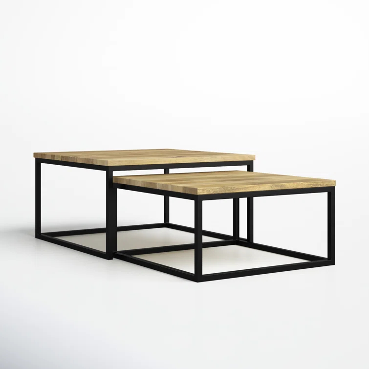 Dashiell Solid Wood Nesting Coffee Table