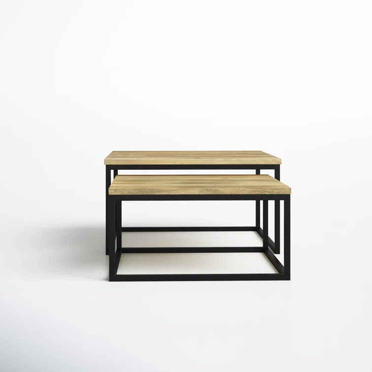 Dashiell Solid Wood Nesting Coffee Table