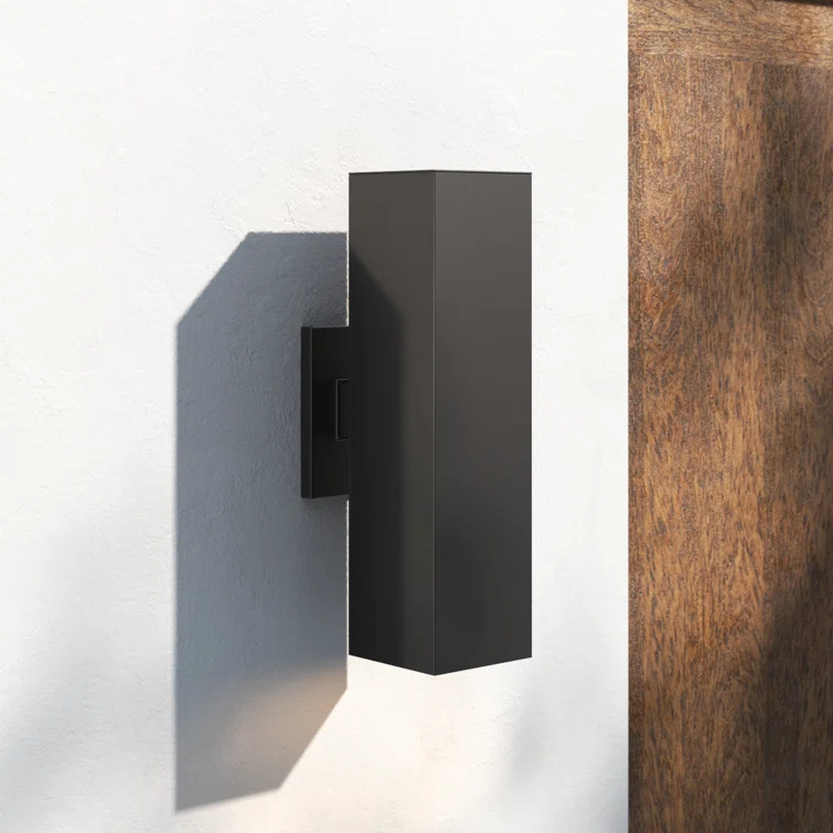 Dyer 2 Light Outdoor Aluminum Wall Light