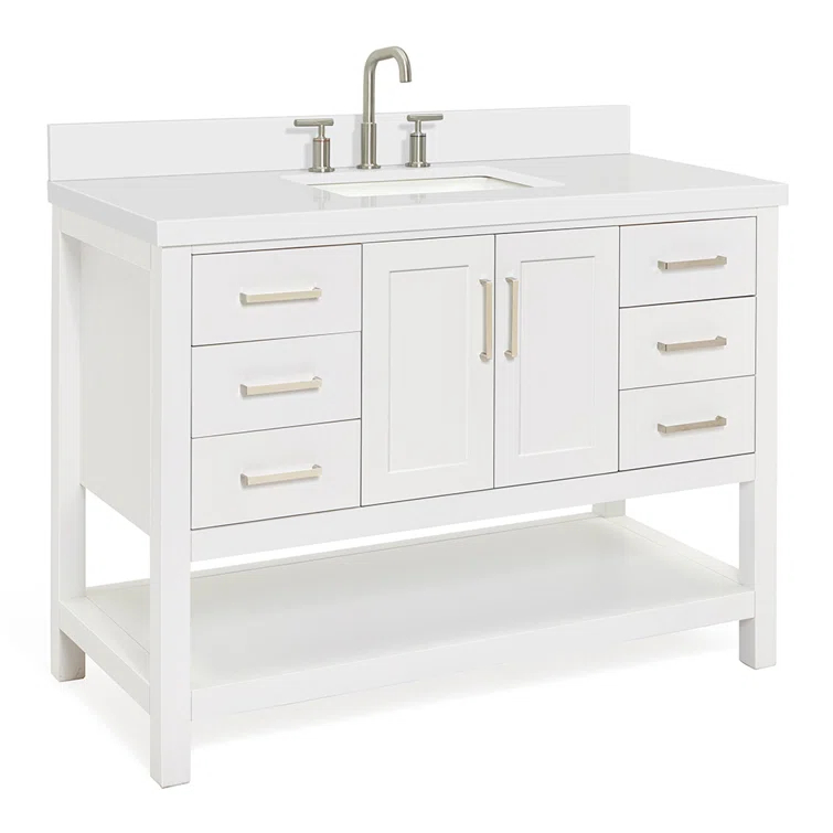 Magnolia Bath Vanity Rectangular Basin S049SWQ