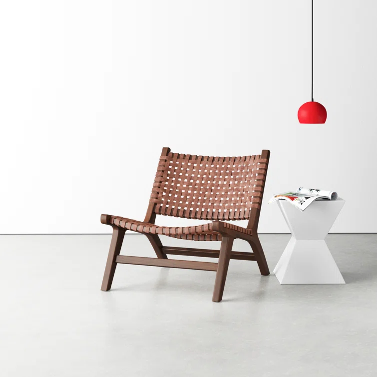 Denman Genuine Leather Side Chair