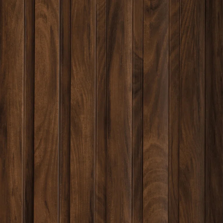 Large Slats 112" L x 9.5" W x 0.5" D Polystyrene Glue-up Wood Slat Walls 147 sq.ft.