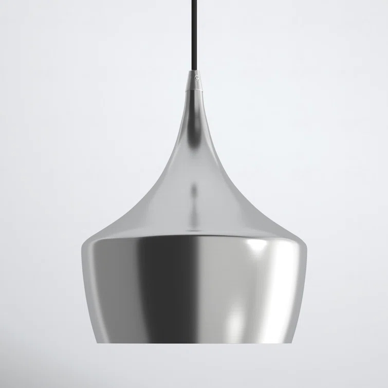 Schultz Single Light Metal Dimmable Pendant