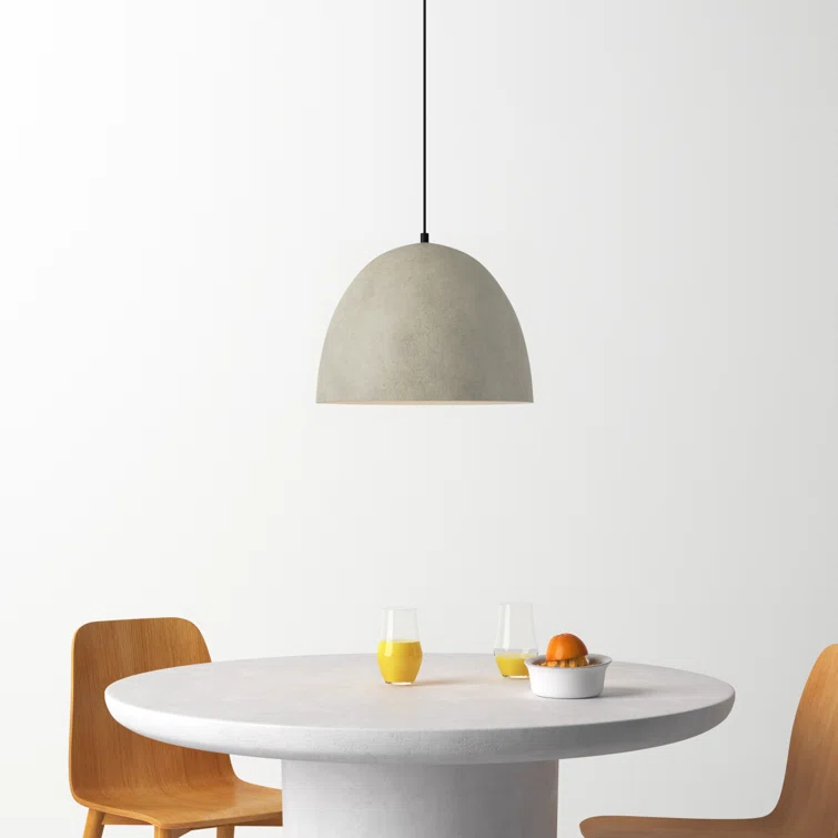 Kristen Single Light Metal Pendant