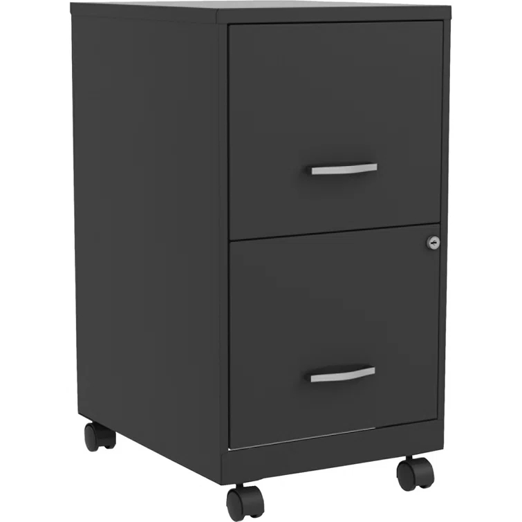 Lorell Soho Mobile 2-Drawer File Cabinet