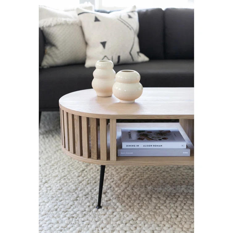 Michale Solid Wood Coffee Table