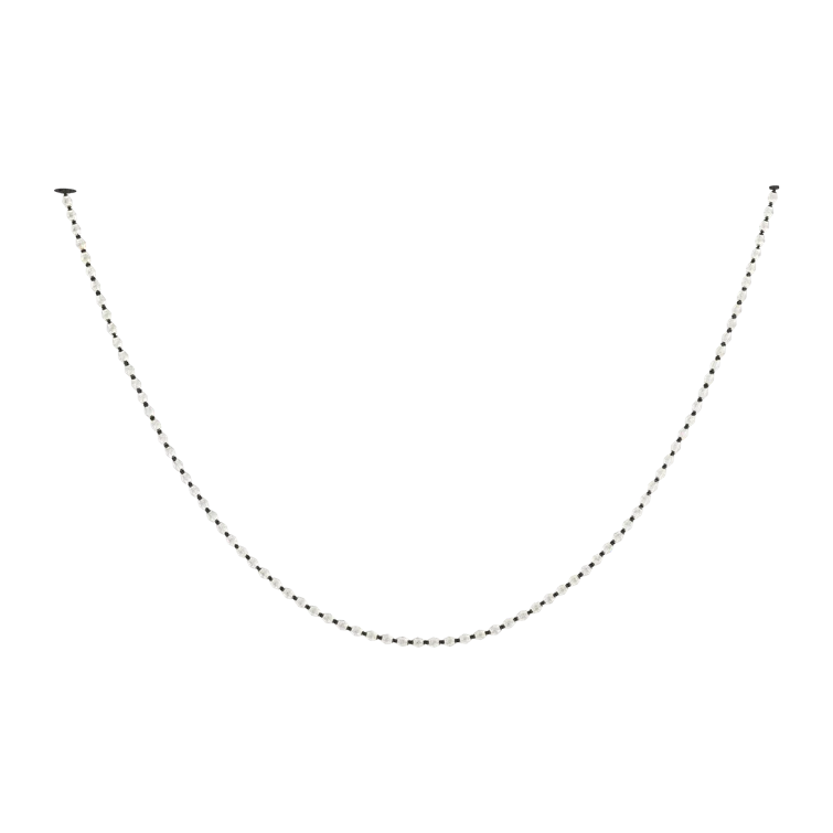 Dark Bronze and Crystal LED Chandelier with Faceted Strands
