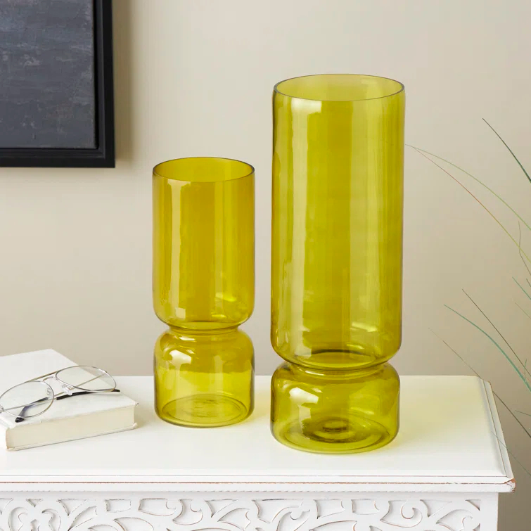 Nerissa Glass Table Vase (Set of 2)