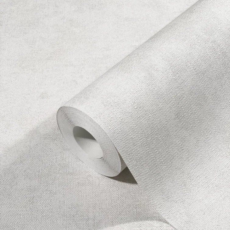 Flora Collection Pearlescent Plain Texture Wallpaper Roll
