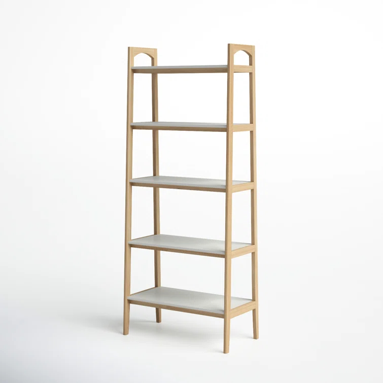 Soho Solid Wood Ladder Bookcase