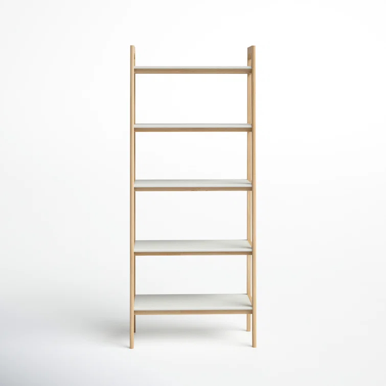 Soho Solid Wood Ladder Bookcase