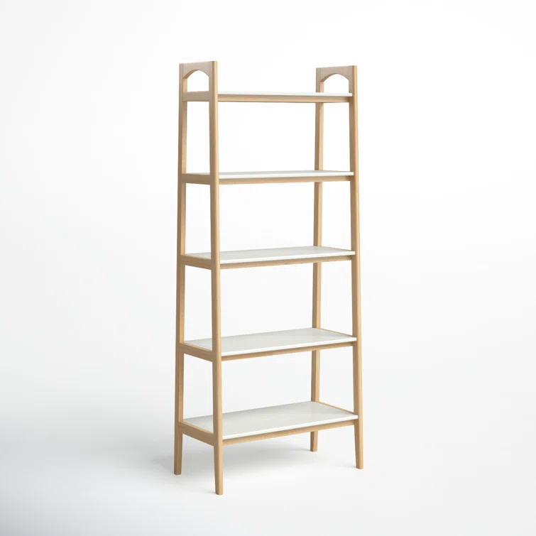 Soho Solid Wood Ladder Bookcase